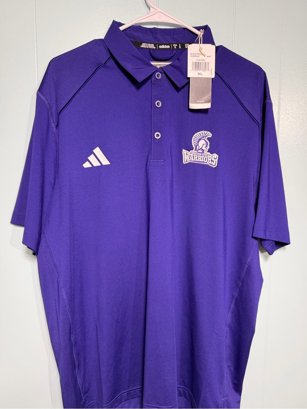 adidas Men’s Purple Warriors Polo